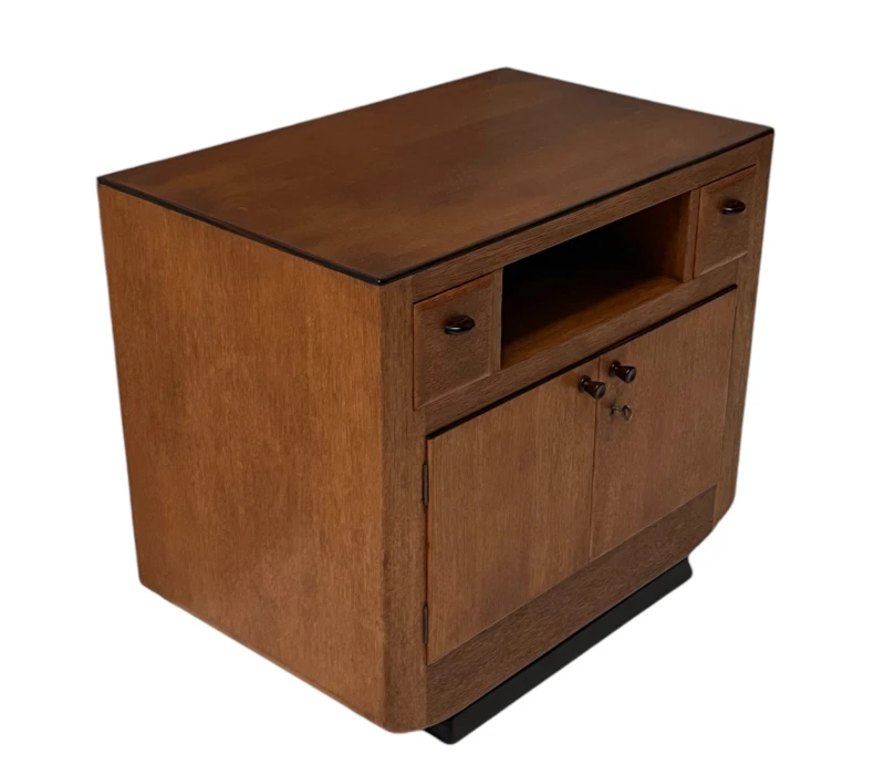 Art Deco Amsterdamse School Cabinet with Drawers by Piet Kramer, 1930s